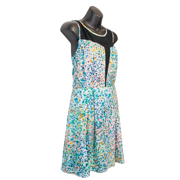 NWT BCBGeneration “Agate” Fit & Flare Mesh Mini Dress - Picture 2 of 6